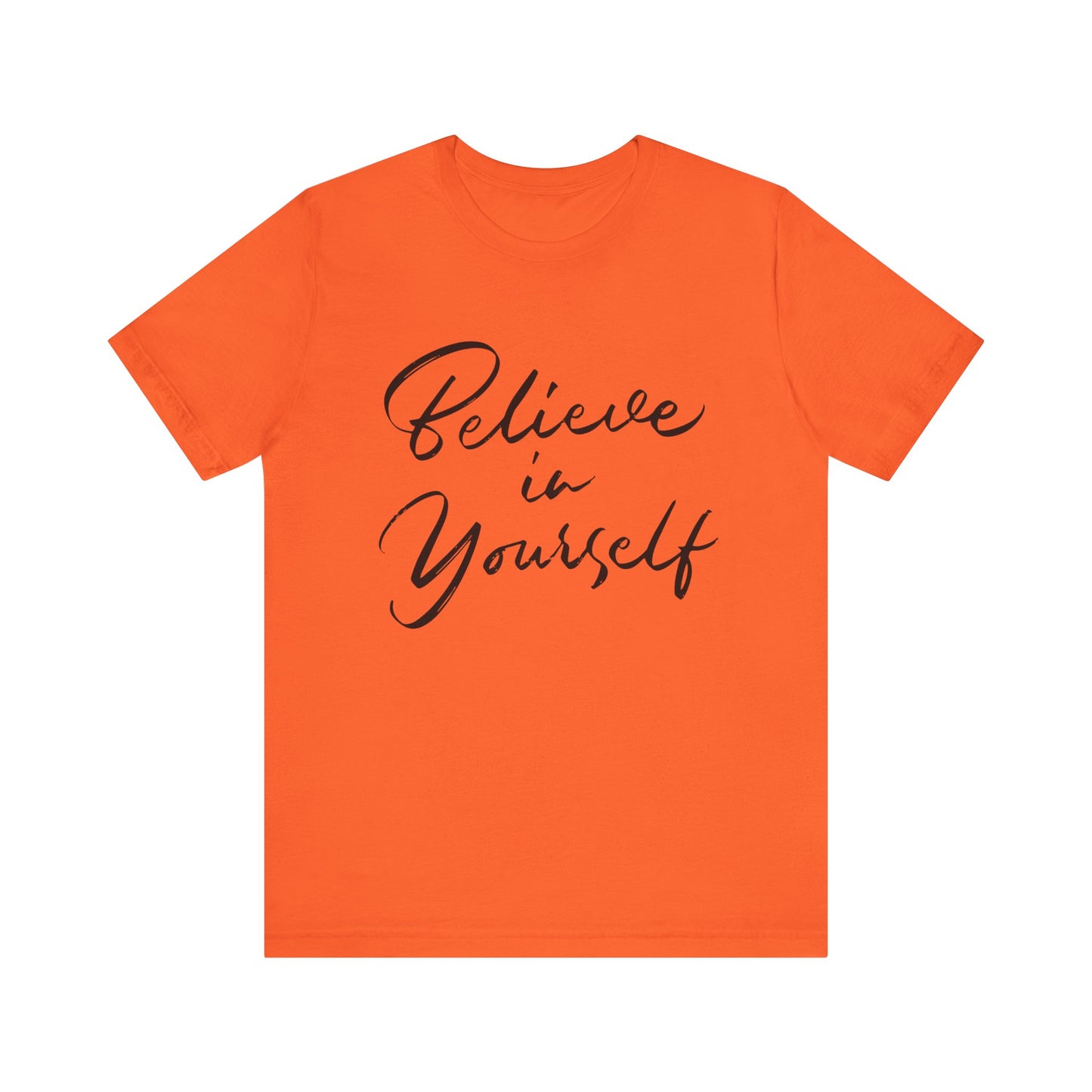 Belief-Inspired Unisex Tee - Uplifting Short Sleeve Shirt for Everyday Wear, Inspirational Gift, Self-Love Reminder, Casual Fashion, [...]