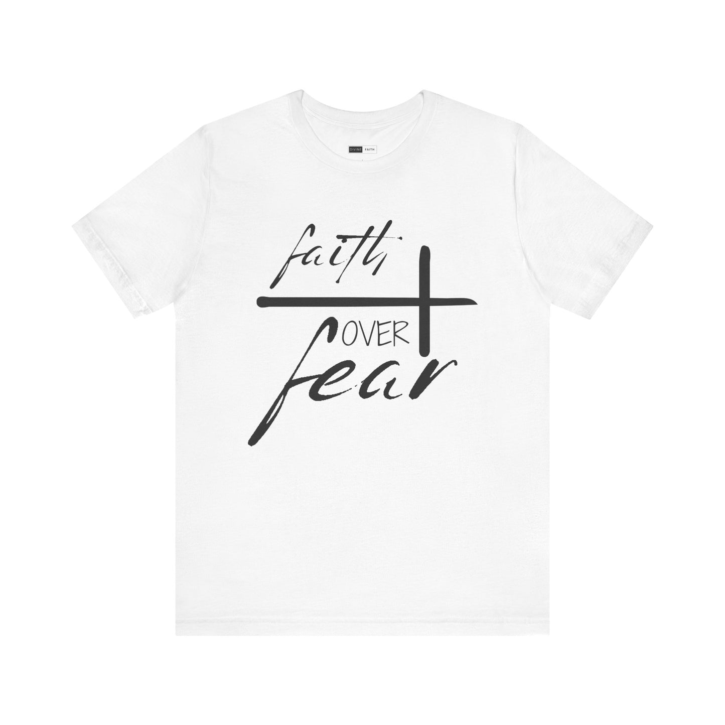 Faith Over Fear Unisex Jersey Tee