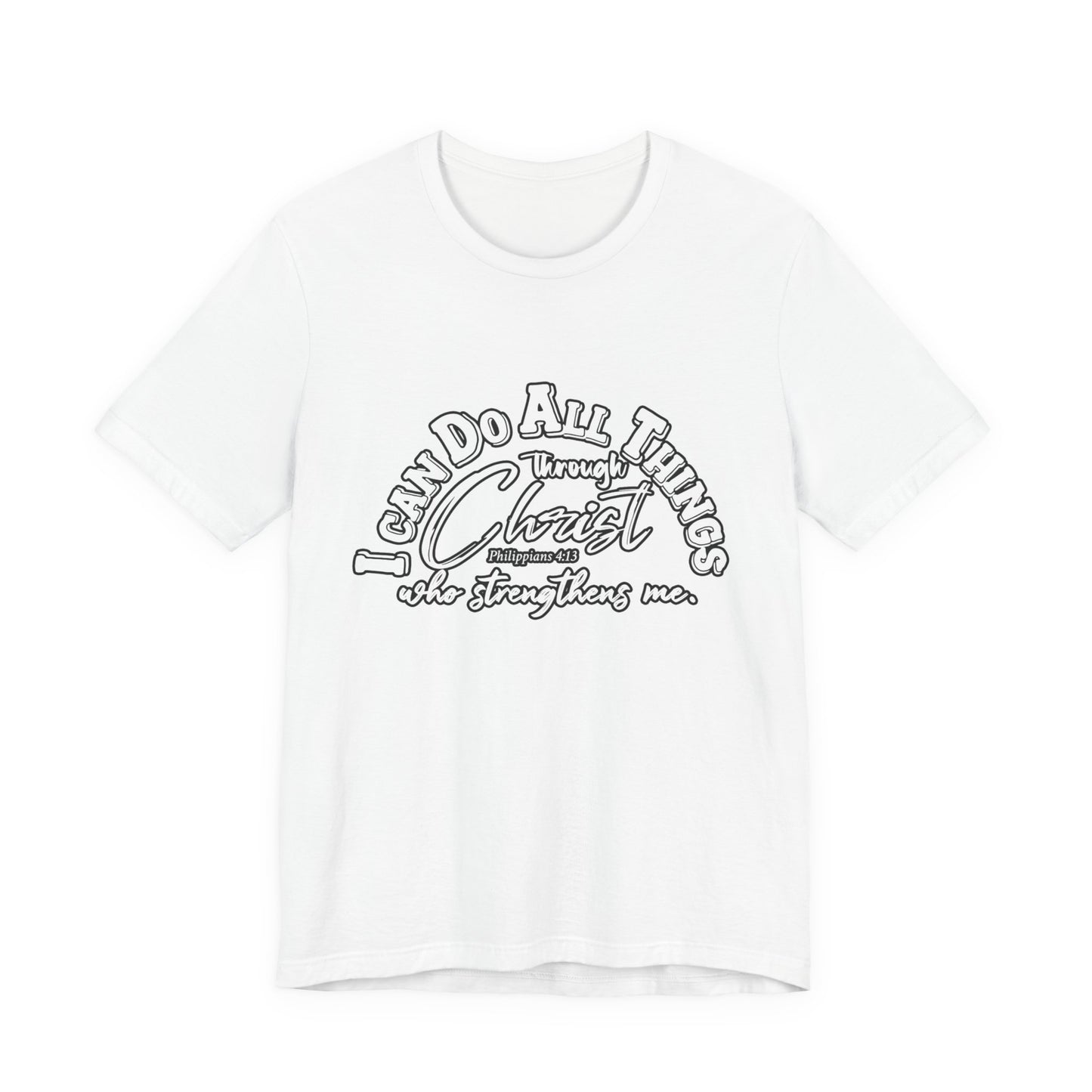 Inspirational Christian Tee, Motivational Quote Shirt, Unisex Casual Wear, Faith-Based Gift, Comfort for Daily Life