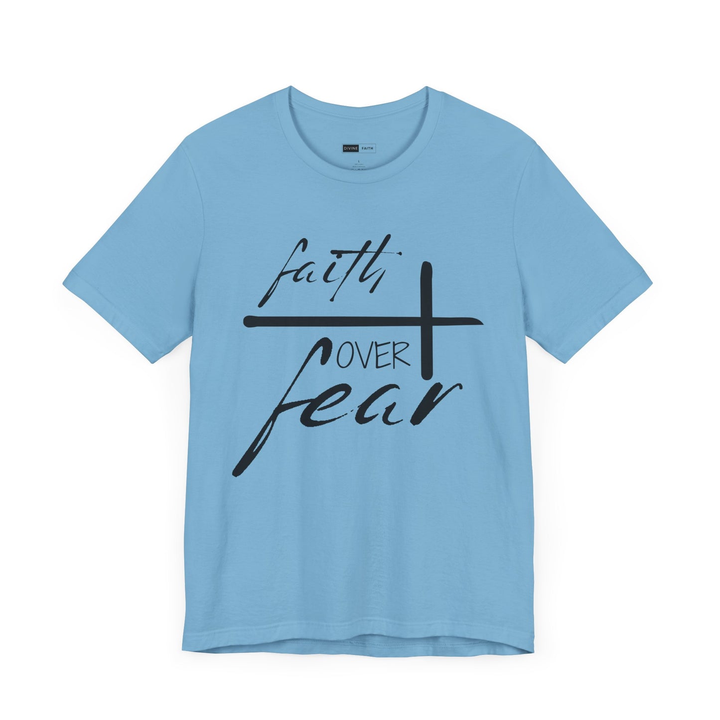 Faith Over Fear Unisex Jersey Tee