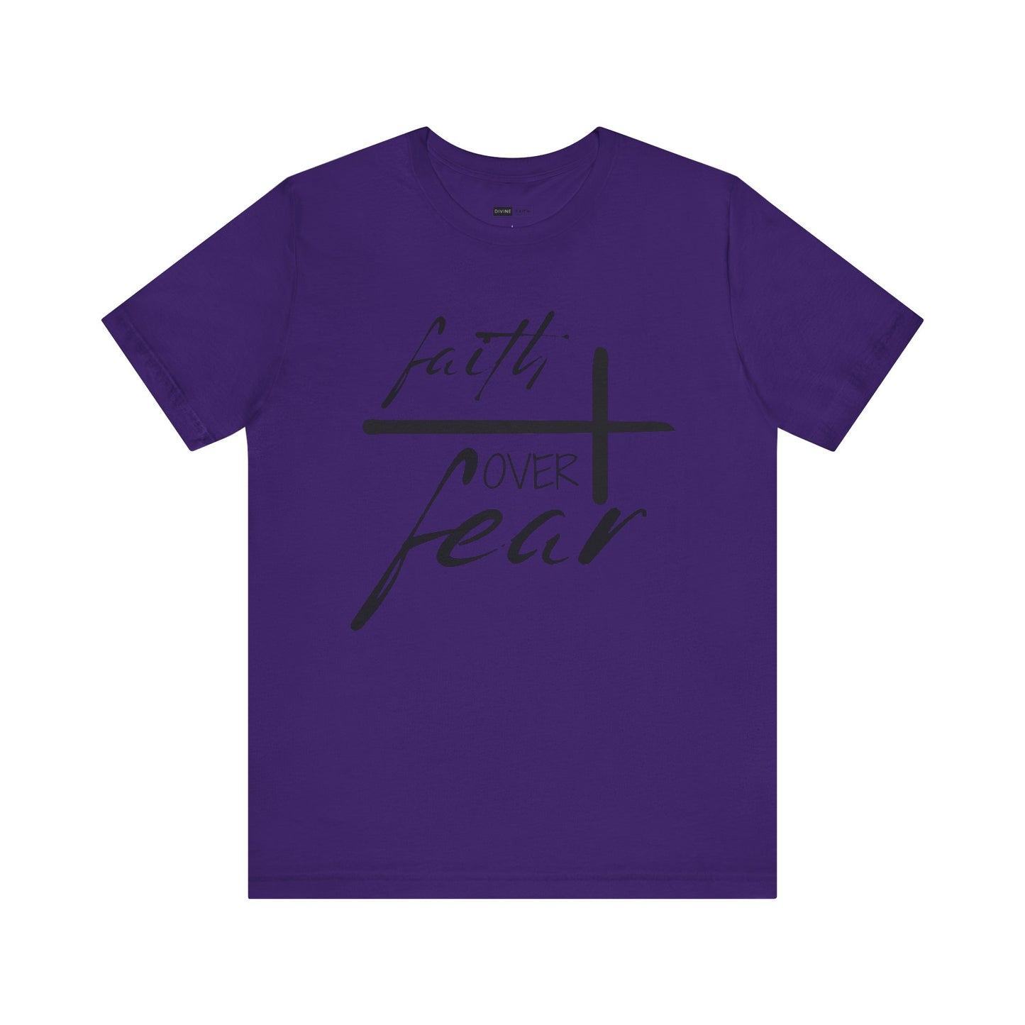 Faith Over Fear Unisex Jersey Tee