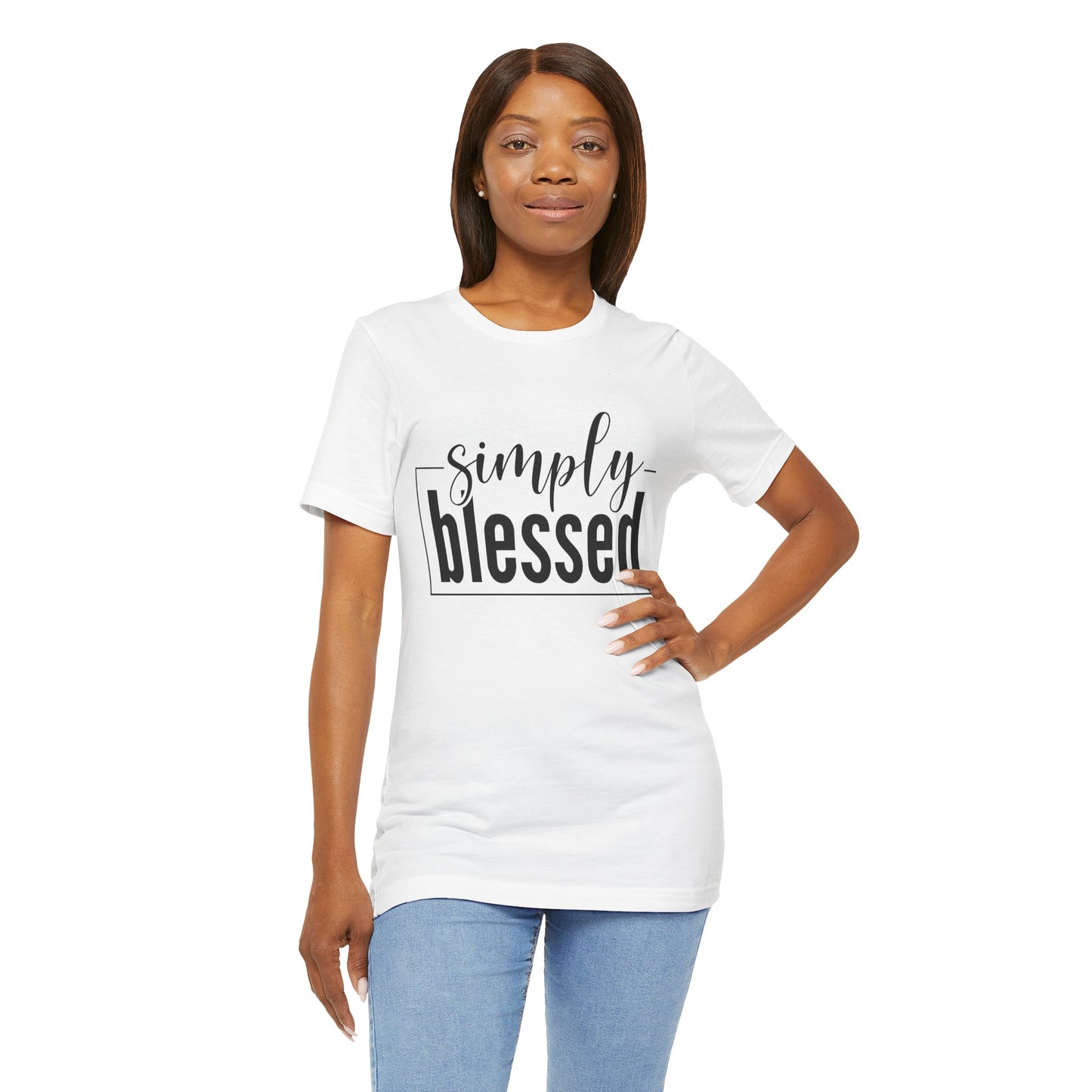 Simply Blessed Unisex Jersey Tee