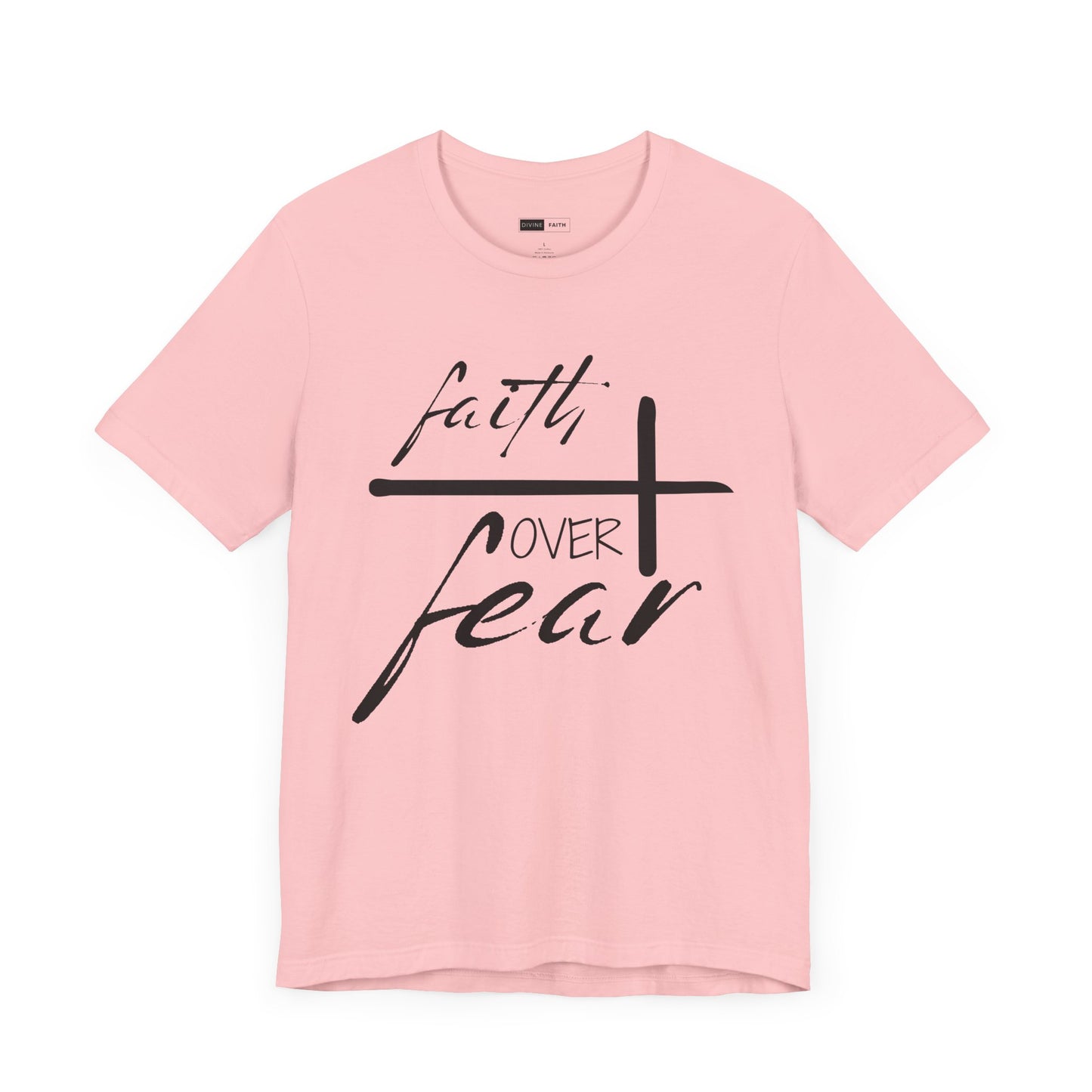 Faith Over Fear Unisex Jersey Tee