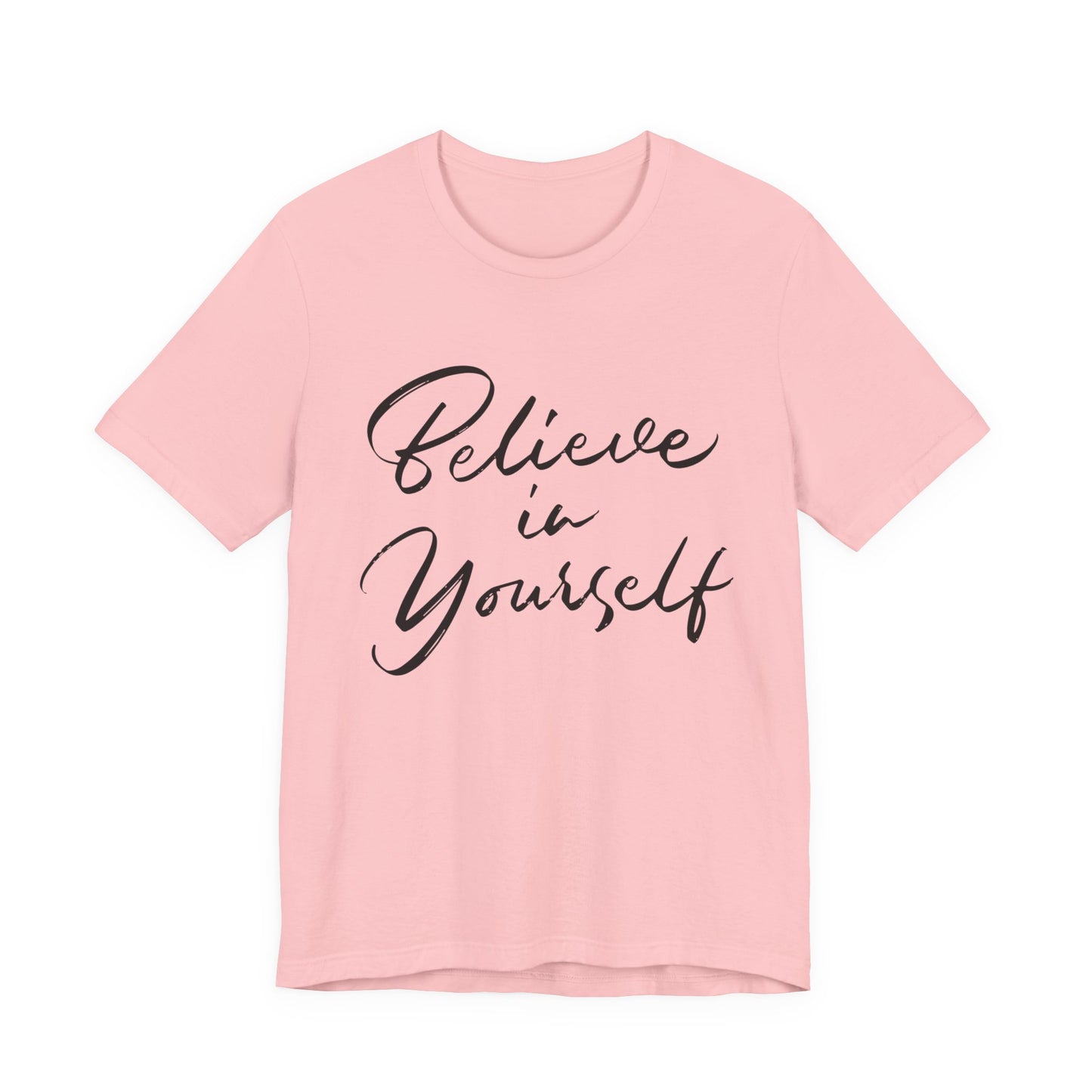 Belief-Inspired Unisex Tee - Uplifting Short Sleeve Shirt for Everyday Wear, Inspirational Gift, Self-Love Reminder, Casual Fashion, [...]